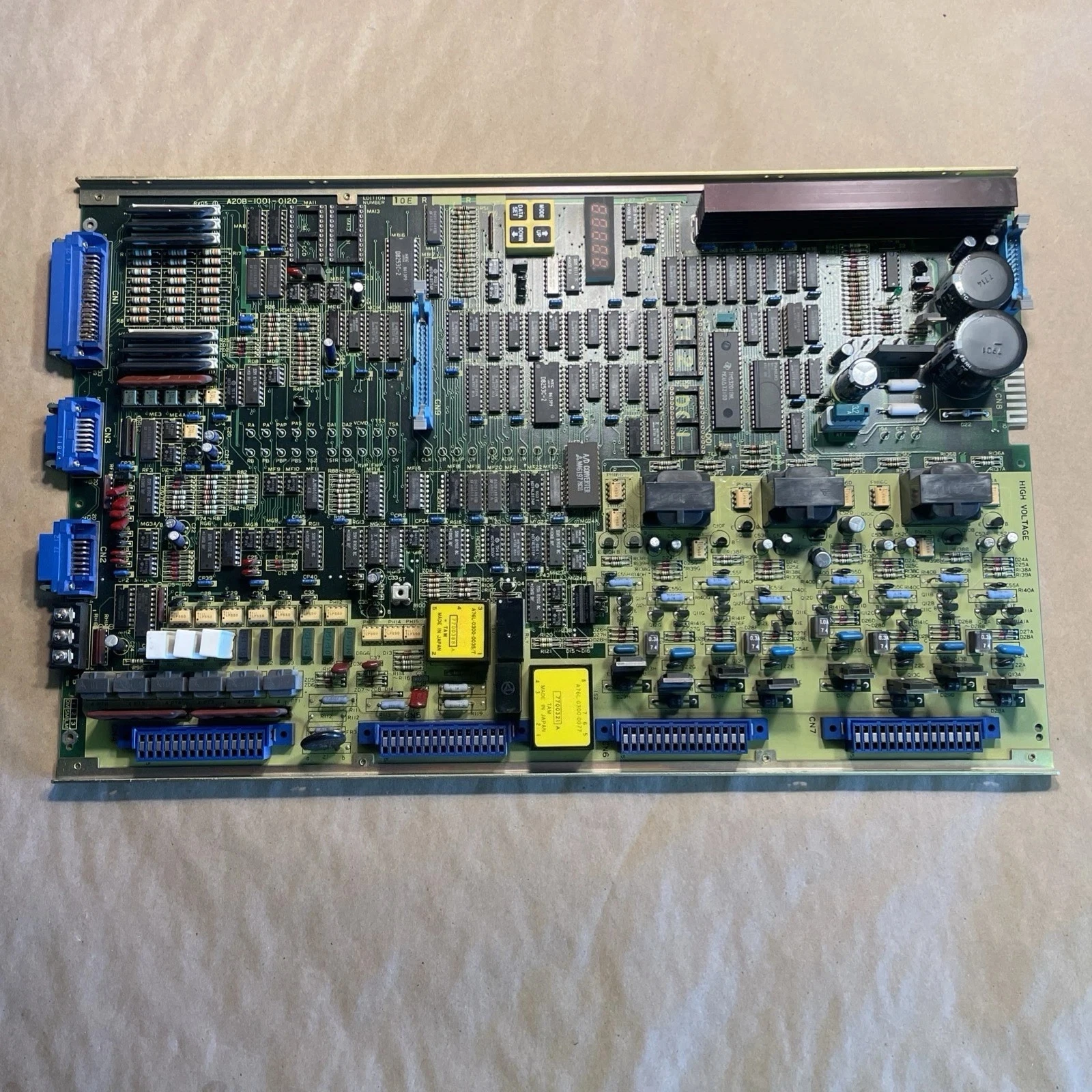 Used A20B-1001-0120 For FANUC A20B-1001-0120 Used AC Spindle Servo Drive Board