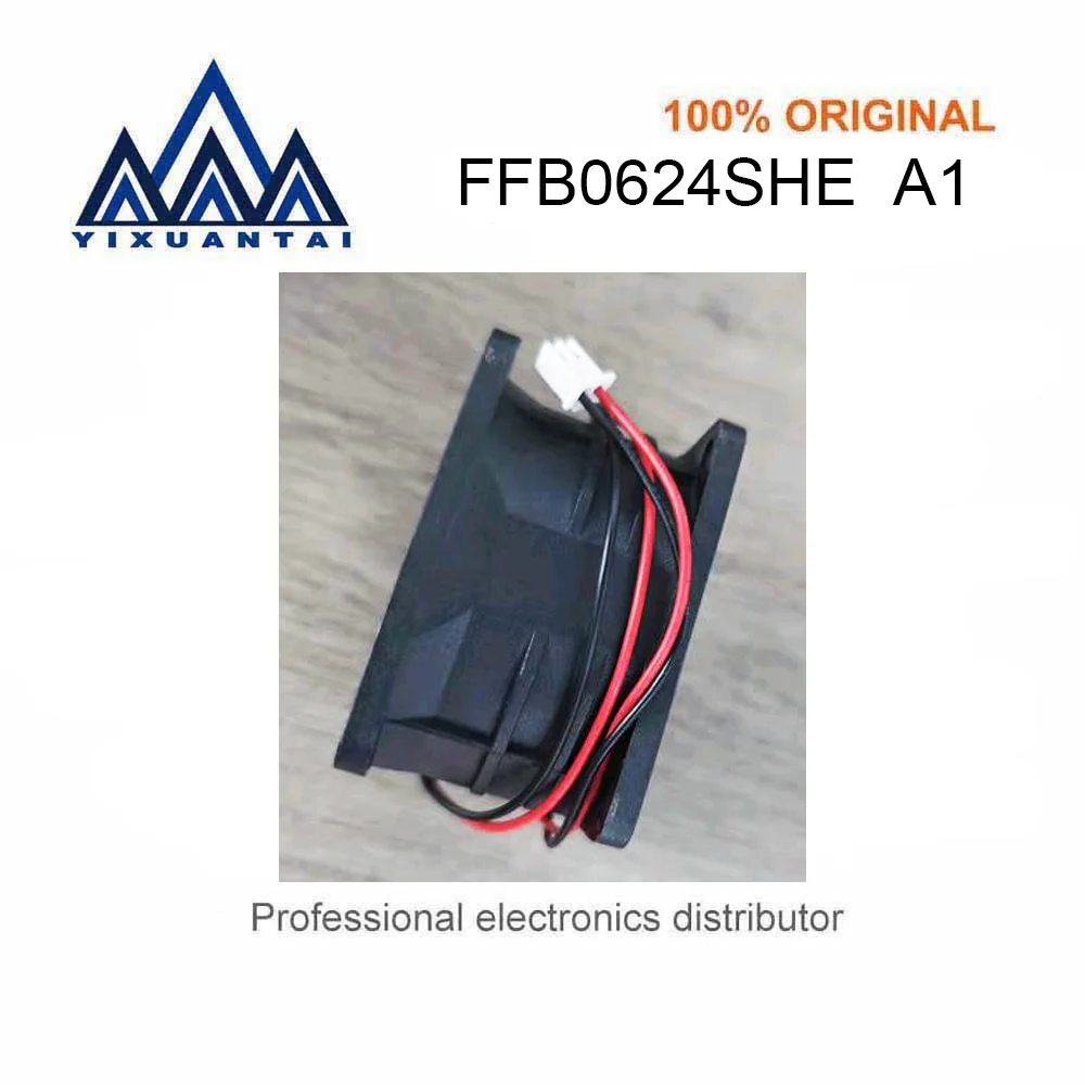 1 قطعة FFB0624SHE A1 تيار مستمر مروحة كروي 24 فولت 0.27A 6.48 واط 7000 دورة في الدقيقة 43.44CFM 50.5dB شفة جبل جديدة ومبتكرة #2