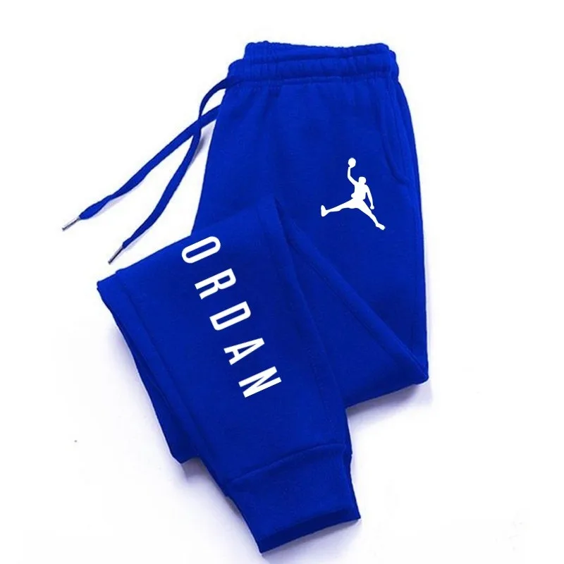 New men's and women's sports pants, simple and casual sports running pants, fashionable and versatile pants