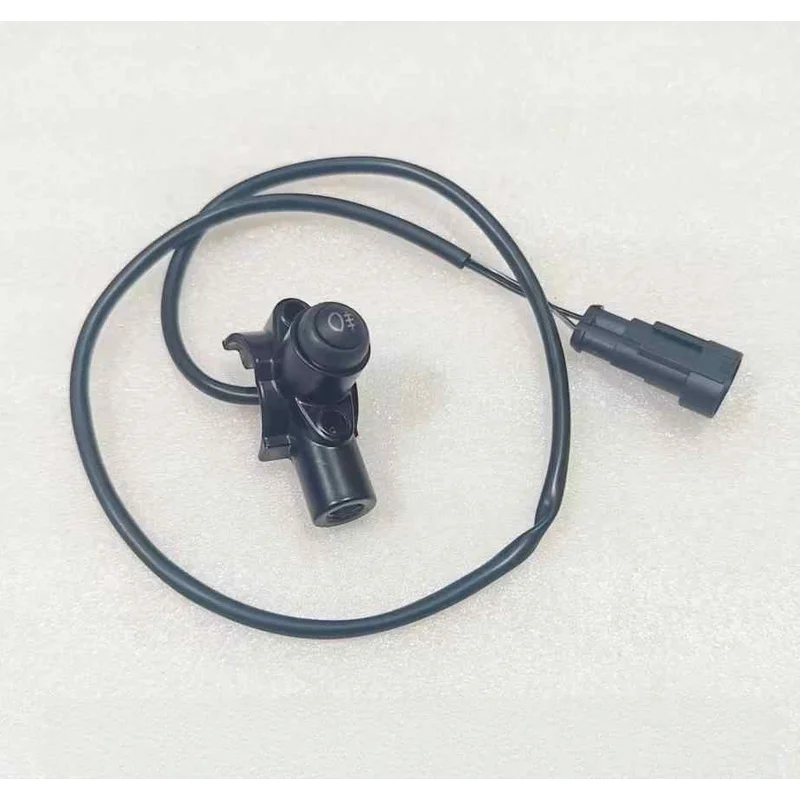 Motorcycle Left Handlebar Combination Switch Housing Fog Spotlight Switch Button Rearview Mirror Base For QJMOTOR SRT600SX