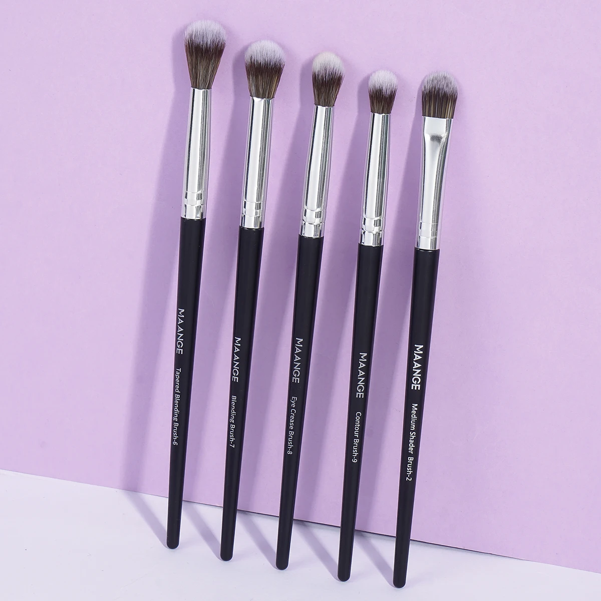 5 pçs detalhe pincéis de maquiagem kit corretivo escova sombra cerdas macias shader escova facial cosméticos beleza maquiagem ferramentas