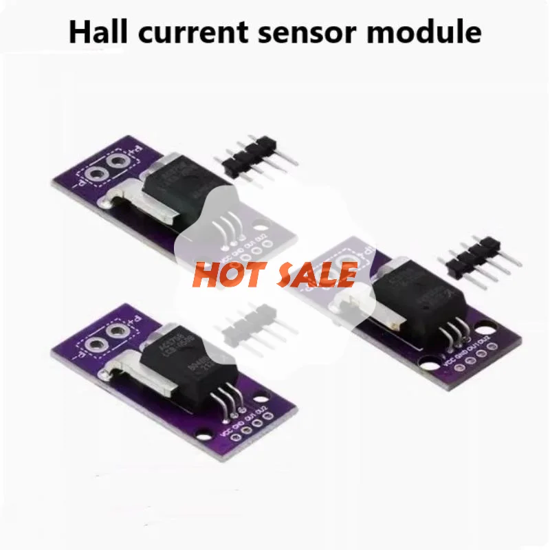 ACS758 ACS758LCB-050B-PFF-T 50A/100A/200A الخطي قاعة وحدة الاستشعار الحالية الكشف الحالي لاردوينو RC نموذج موصل