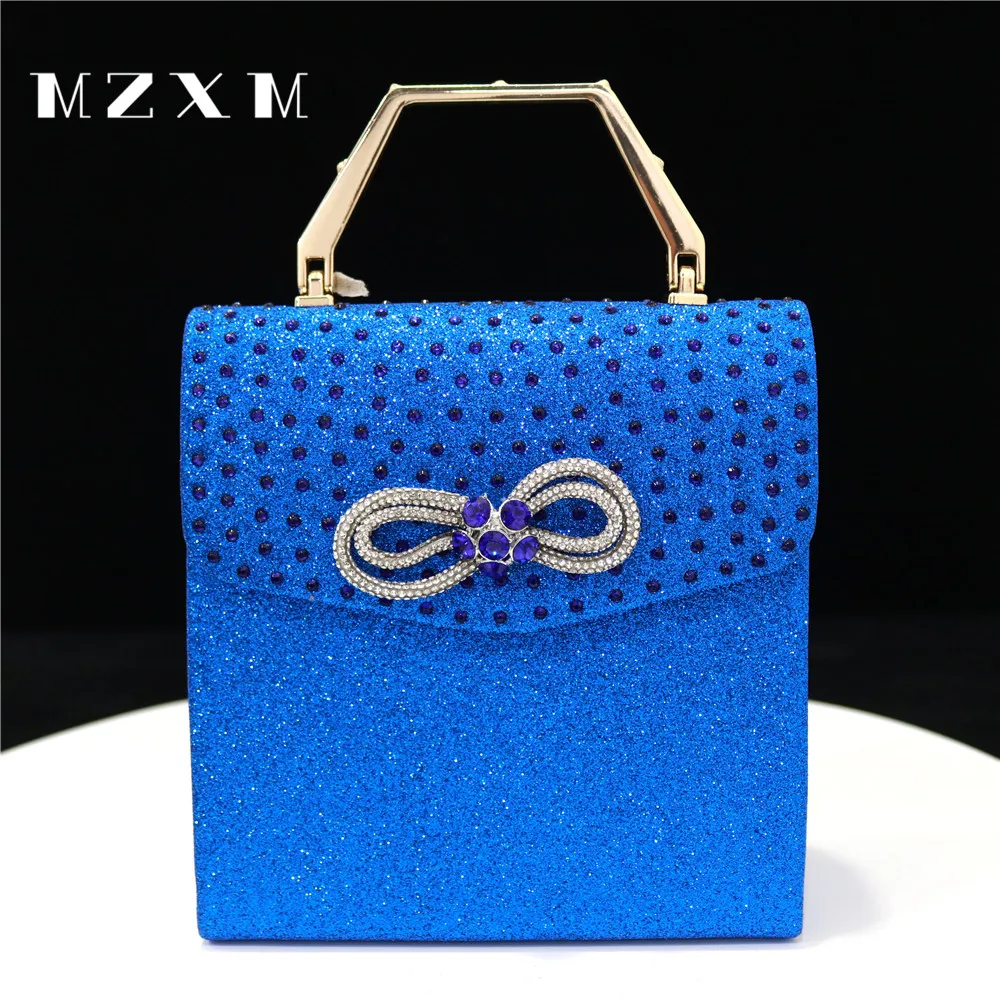 Imagem -02 - Bolsas de Ombro de Luxo para Mulheres Embreagem Dia Diamantes Bolsas de Noite Cor Champanhe Novo Design 2023