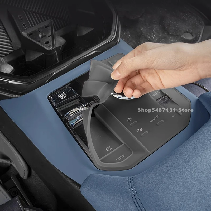 وحدة التحكم المركزية سيليكون الديكور غطاء إطاري والعتاد التحول لوحة الكسوة لسيارات BMW X3 الداخلية 2025