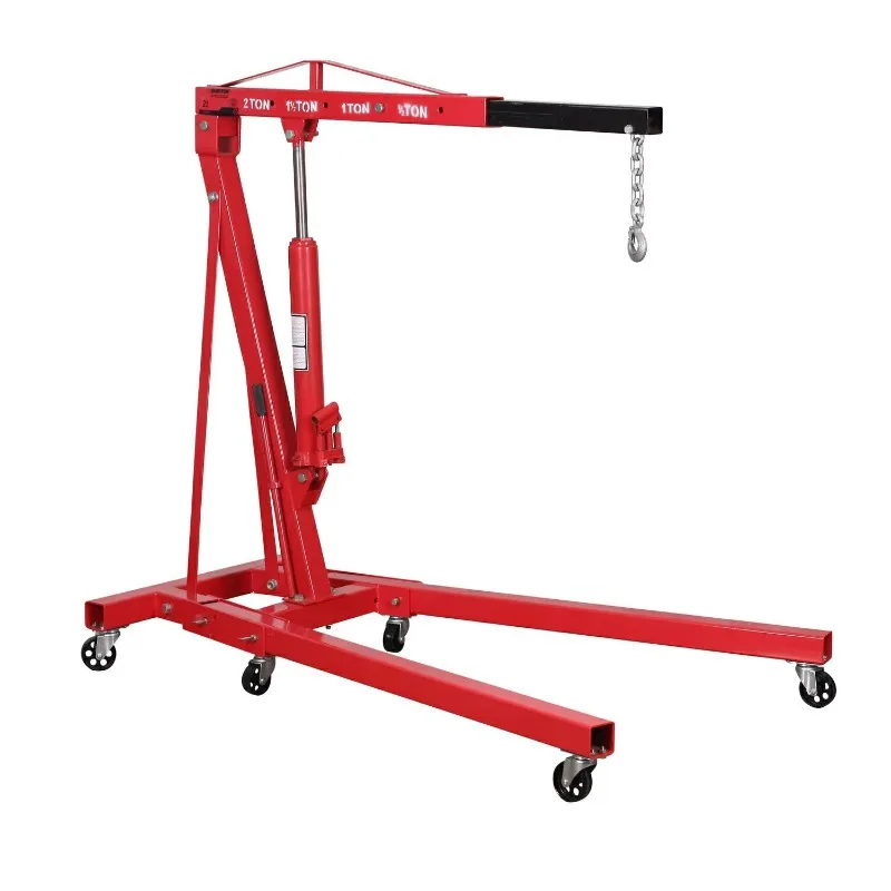 2 ton 3 ton portable engine hoist crane - hydraulic engine hoist for automotive maintenance