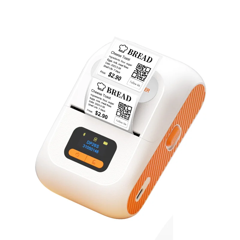

Inkless Mini Label Printer Business Thermal Label Printer for Home Office Organization Commercial Use
