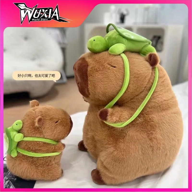 

23cm Fluffy Capybara Plush Doll Kawaii Capybara Anime Fluffty Toy Internet Celebrity Kids Juguetes Birthday Gift Home Decor