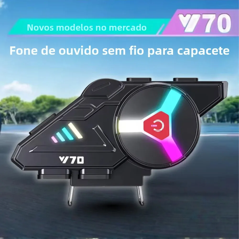 2026-y70-motocicleta-capacete-bluetooth-fone-de-ouvido-luzes-coloridas-ipx6-a-prova-dwaterproof-agua-dupla-conexao-suporte-para-2-telefones