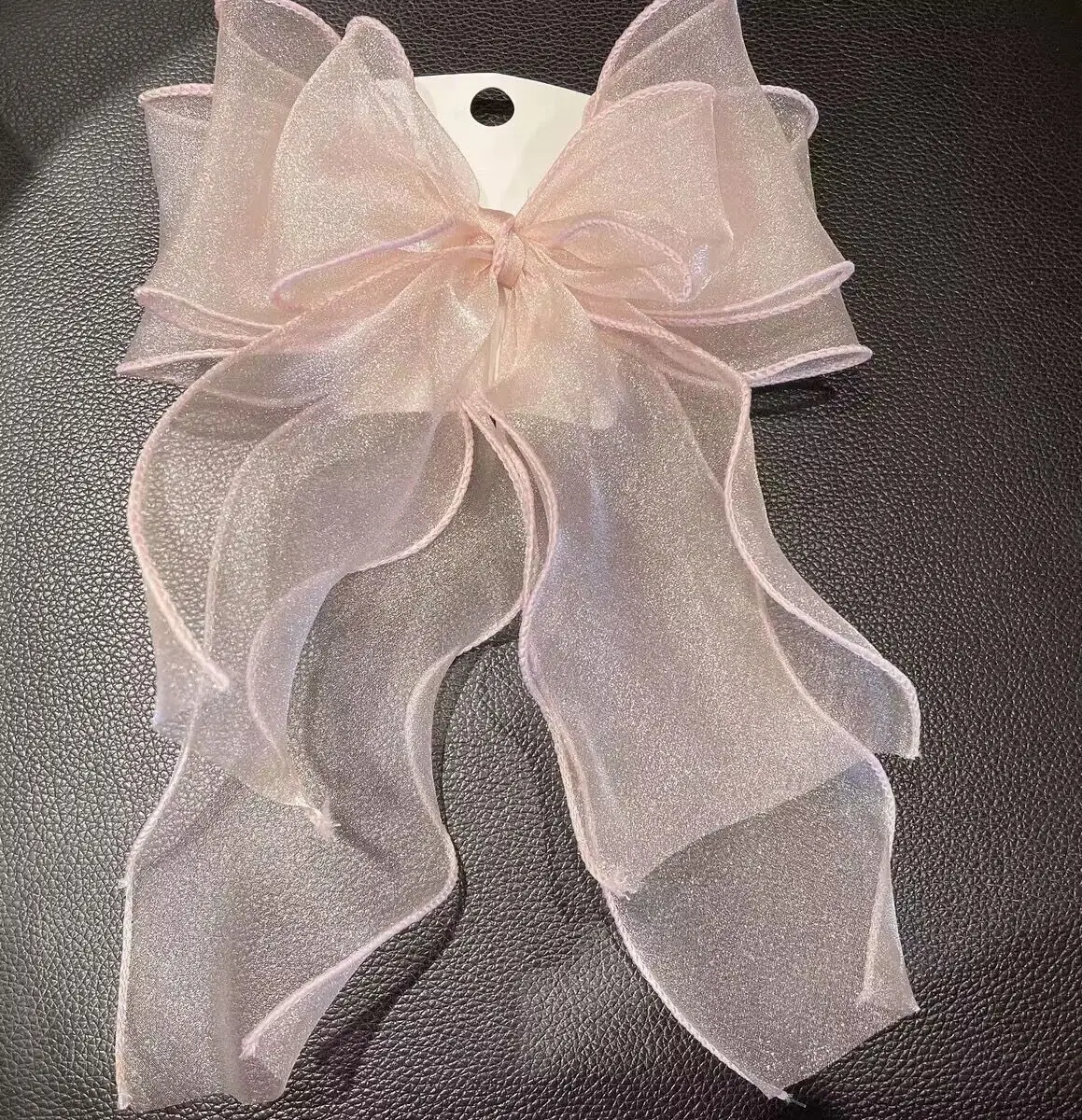 30pc/lot  Large Three Layer Bow Hair clips Women Girls Lace Hair Bow Hairpins Solid Color Kids Barrettes Girls Hair Grips Bulk