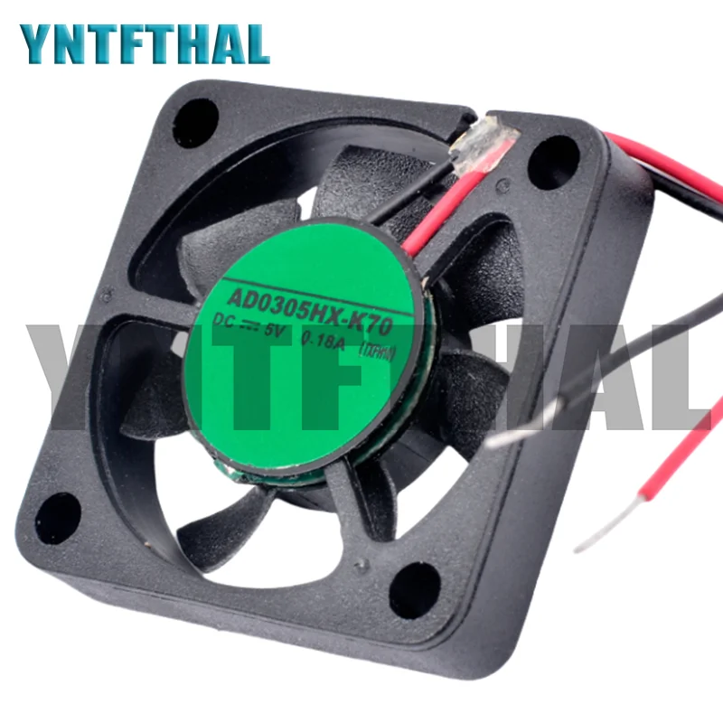 New AD0305HX-K70 3006 5V 0.18A Slim 30*30*6mm Mini Axial Cooling Fan Spare Parts