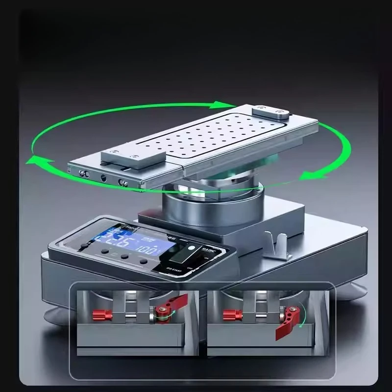 Repair Multifunctional Rotating Digital Display Large-size Heating Screen Removal Bracket Removal  Adhesive Separation Machine