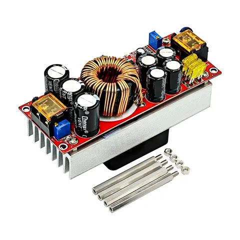 1800W 40A 1200W 20A DC-DC Boost Converter Step Up Power Supply Module 10-60V To 12-90V Adjustable Voltage Charger