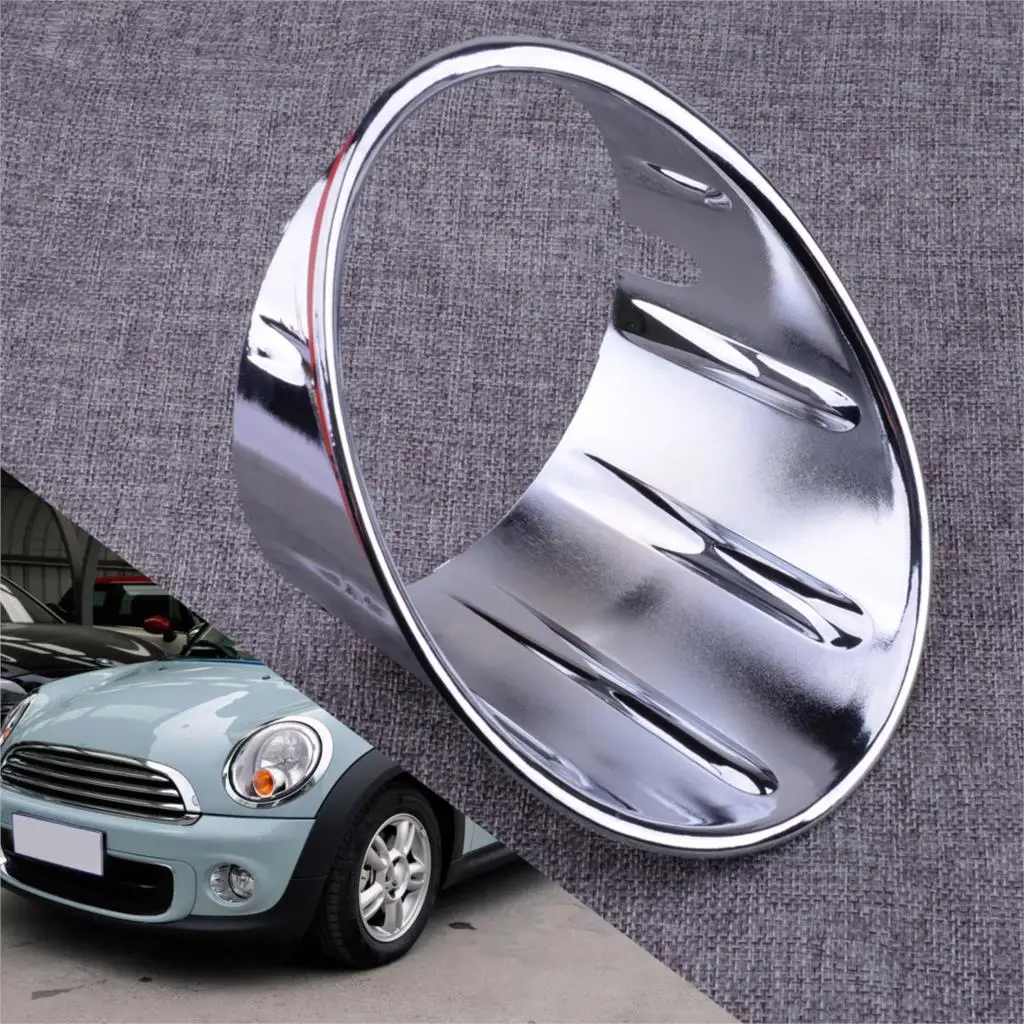 DWCX Front Left Chrome Fog Lamp Light Surround Trim Cover Fit for Mini Cooper 3rd Gen F55 F56 F57