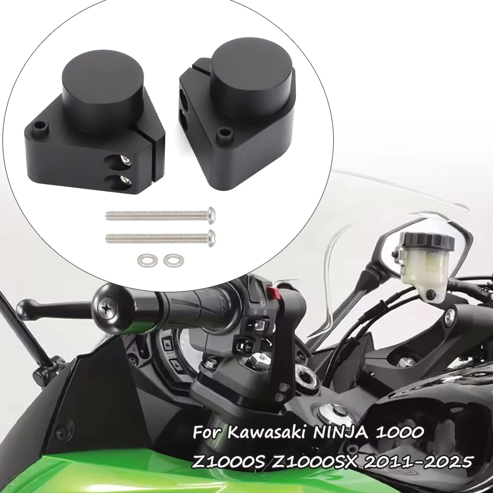 Ulepszony dla Kawasaki NINJA 1000 Z1000S Z1000SX 2011-2025 konwersja wspornika kierownicy wysokiej jakości części aluminiowe 6082 Billet