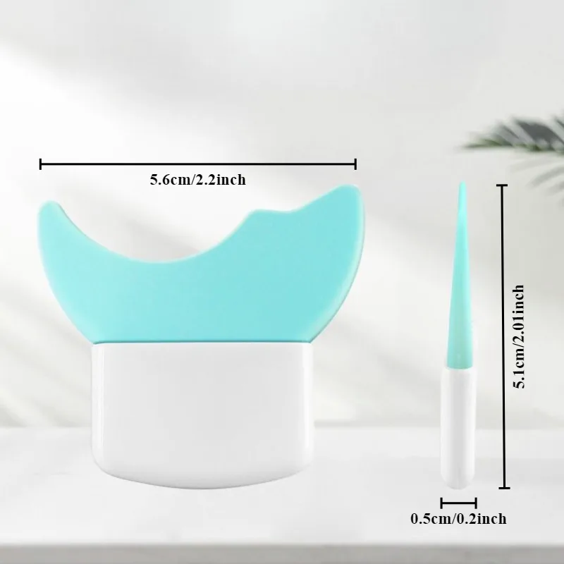 Multifunctional Silicone Eye Makeup Tools - Mascara Protector, Eyeshadow Applicator - Quickly and Easily Create Perfect Eye Make