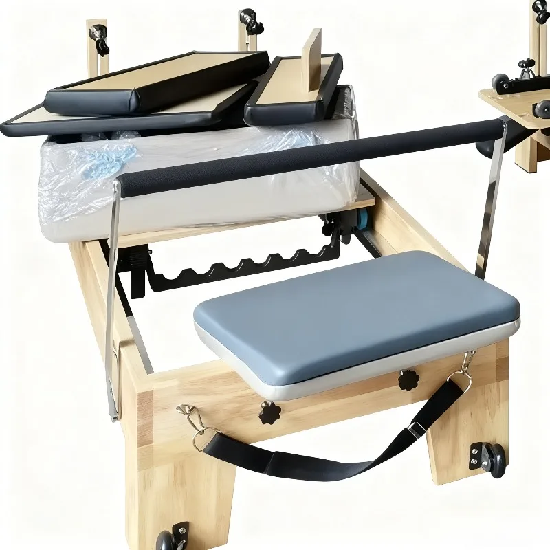 Hot Selling Wooden reformer pilates Gym Yoga Pilates Reformer Best Price Machine for Yoga equipment