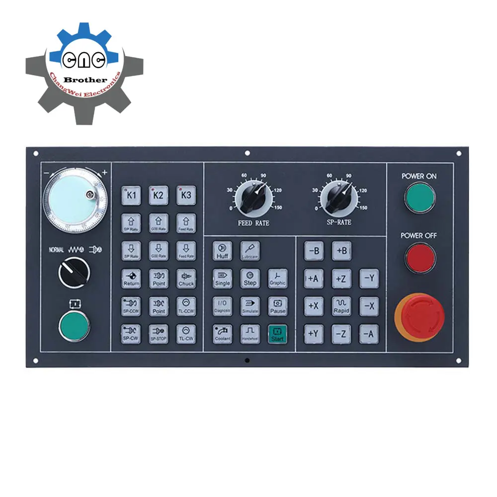 CNC 990TDc 1000TDc Lathe & Turnning Controller High-performance 2 Axis CNC Lathe Controller English Panel English Software