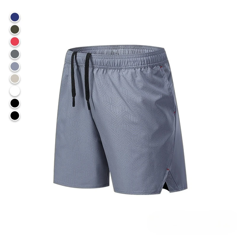 

Men's Summer Sports Shorts Quick Dry Breathable Running Fitness Outdoor Gym Shorts with Pockets Color Block Design Workout