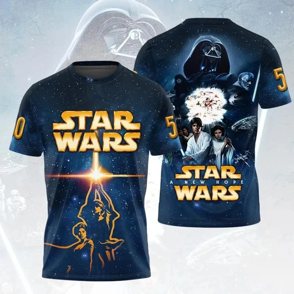 t-shirts-commemoratifs-pour-le-50e-anniversaire-de-star-wars-haut-de-sport-decontracte-a-manches-courtes-imprime-en-3d-respirant-a-sechage-rapide