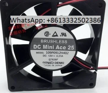 DENKI 109P1224H4021 DC 24V 0.24A 120x120x25mm Server Cooling Fan