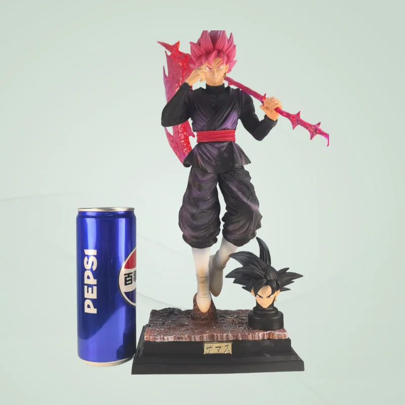

Фигурка Dragon Ball Super Saiyan Zamasu GK, розовый Гоку с двумя сменными головами, модель аниме-фигурки