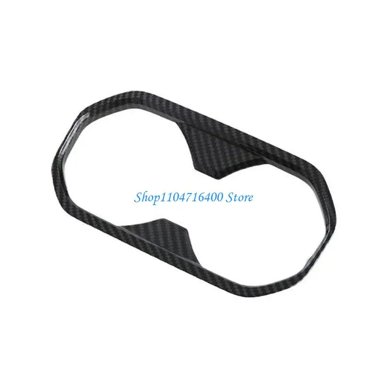 

y1gd Front Water Cup Holder Cover Trim Car Water Cup Decorative Cover Compatible For MG4 EVMulan 2022 2023 2024 Car Styling