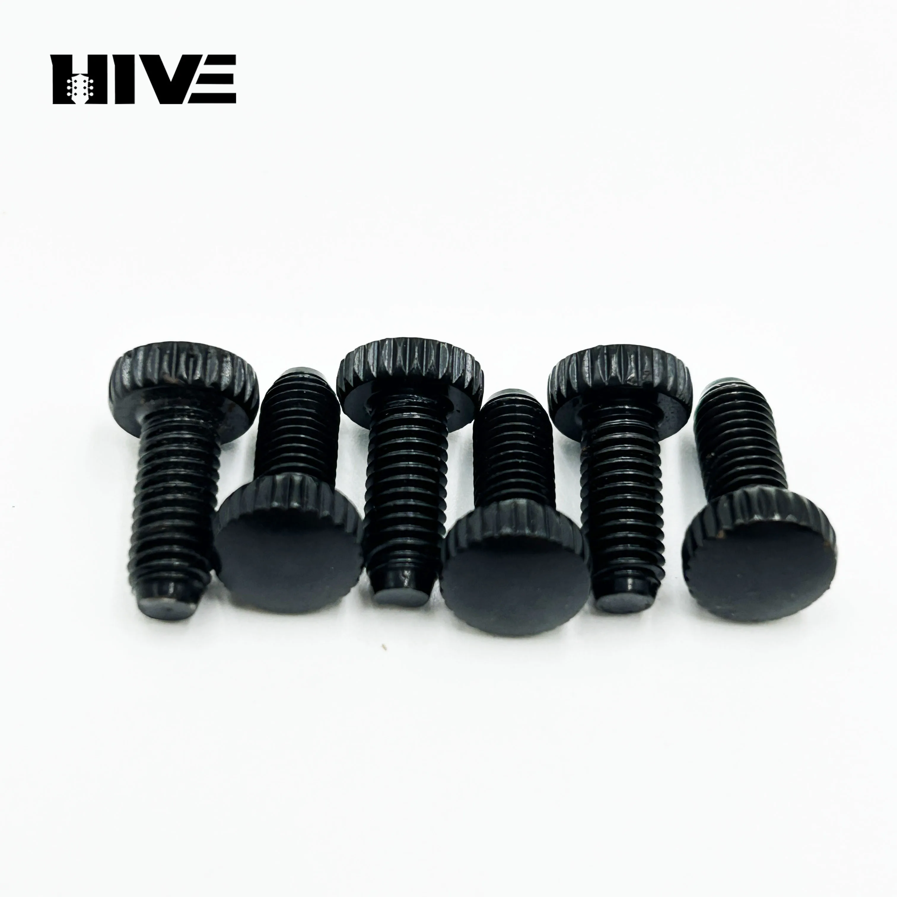 6pcs/set Guitar Fine Tuning Screw Dual Tremolo System Replacement Screw Double Locking Part M5 Guitar Bridge Screw