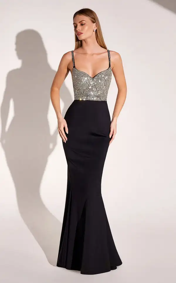 

Customized Sparkle Jersey Rhinestone Pleat Trumpet Spaghetti strap Long Dresses Bespoke Occasion Dresses Sexy Sizes Available