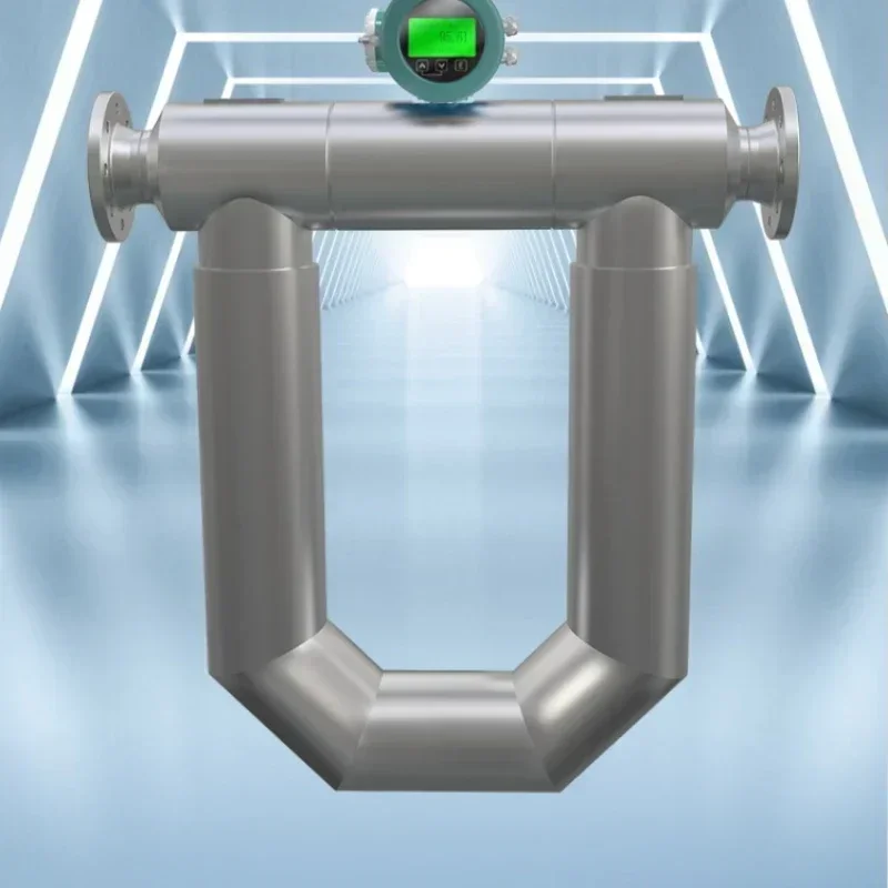 Hot Salesmass Flow Meter Coriolis Trade Settlement  Diesel Crude Oil High Temperature High Pressure And High Viscosity
