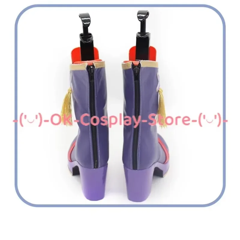 [Customized] Pretty Derby Tokai Teio Cosplay Shoes Game Roleplay Costume Prop Halloween Carnival Holiday Party PU Leather Boots