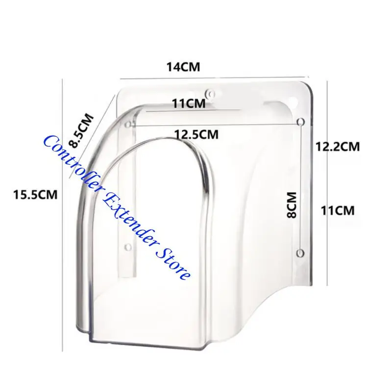 N84B Универсальный дверной звонок Прозрачная крышка клавиатуры на открытом воздухе водонепроницаемой пылепроницаемости