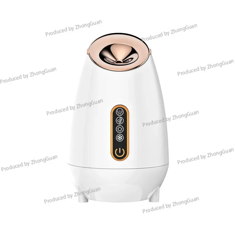 Hot and Cold Double Spray Face Steamer Household Facial Cleansing and Skin Rejuvenation Beauty Instrument Spray Machine