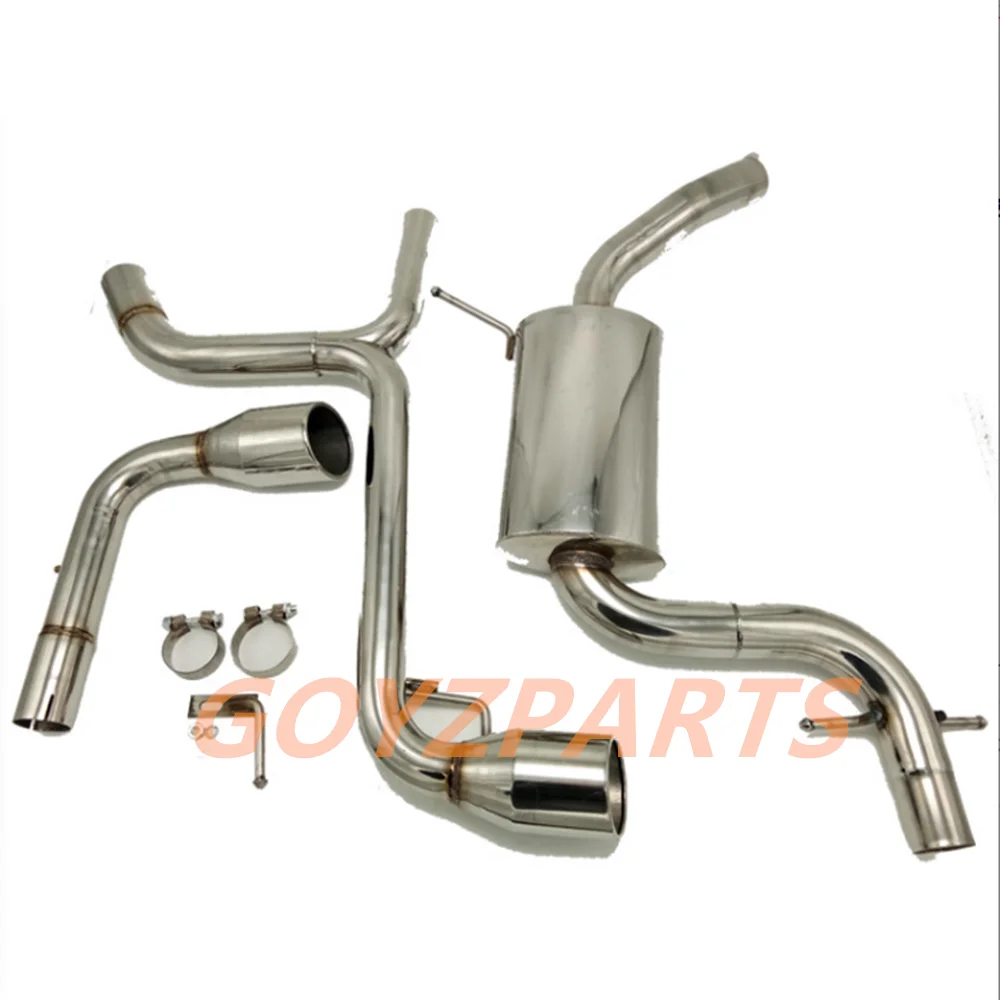 Automobile Exhaust Pipe Modification For GTi Cat Back 09-12 VW Golf Vi GTi 2.0T MK6 SS Car Turbo Modification Exhaust Pipe