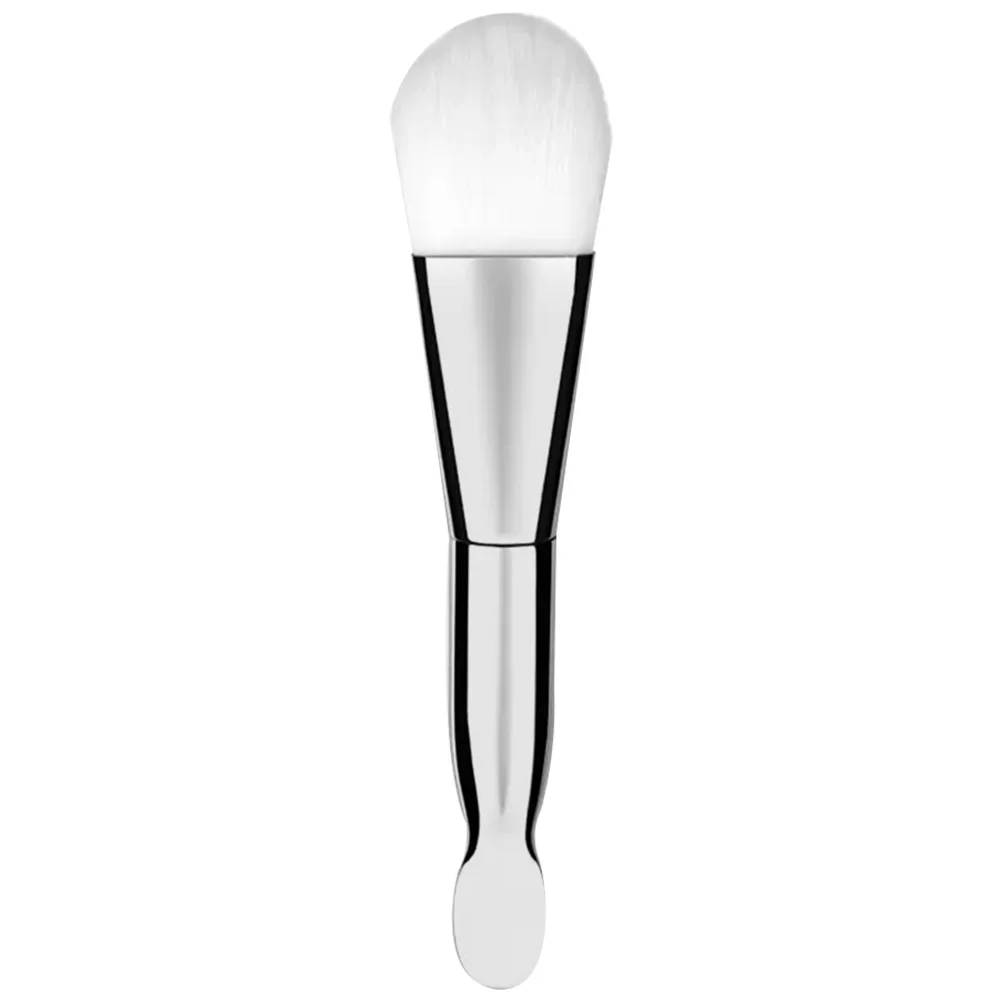 女性用フェイシャルマスク両端メイクブラシ肌に優しいアプリケーターツール顔用血清ピールクリーム化粧品ブラシ