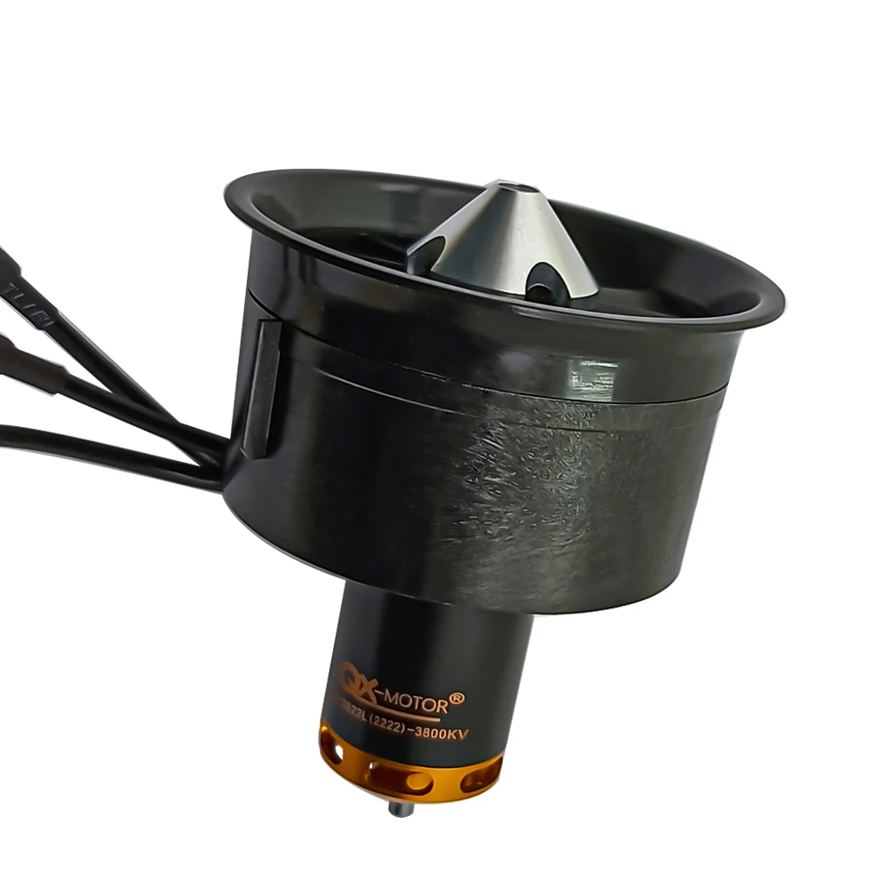 QX-MOTOR 64mm EDF 12 łopatek wentylator kanałowy QF2822 4300KV 3800KV 3500KV 2400KV 2200KV silnik bezszczotkowy