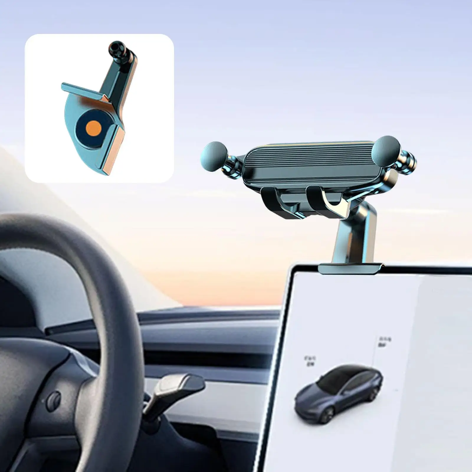 

Car Phone Holder for Car Vent Center Console Bracket for SUV Vehilces Truck