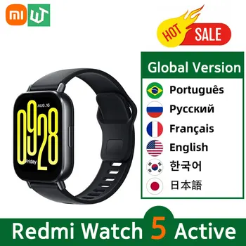 Versione globale Xiaomi Redmi Watch 5 Display attivo da 2'' Fino a 18 giorni di durata della batteria Oltre 140 modalità di allenamento Chiamate Bluetooth 5ATM