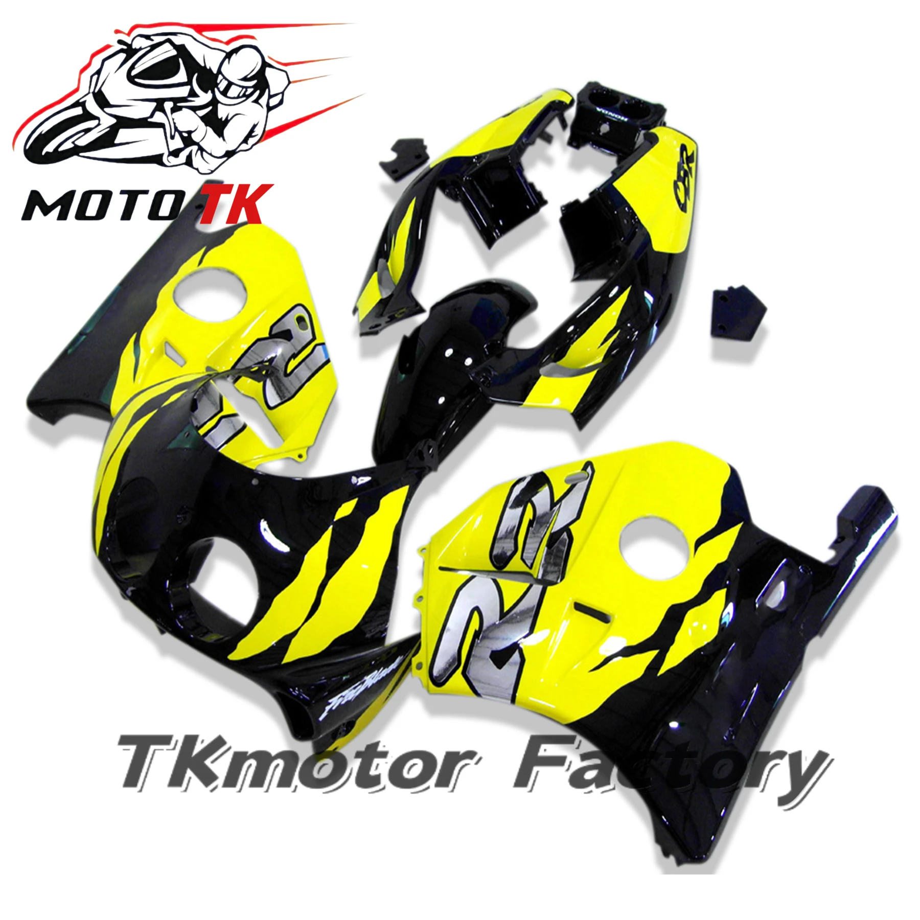 

Motorcycle Fairings Kit Fit For Cbr250rr Mc22 1990 1991 1992 1993 1994-1999 Bodywork Set High Quality ABS Injection Black Red