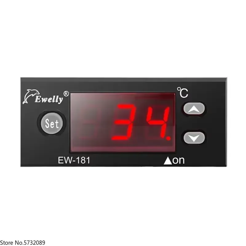 1pcs Microcomputer Temperature Controller EW-181H 181Y 181FH 181J Digital Thermostat Regulator for Industrial Heating Cooling