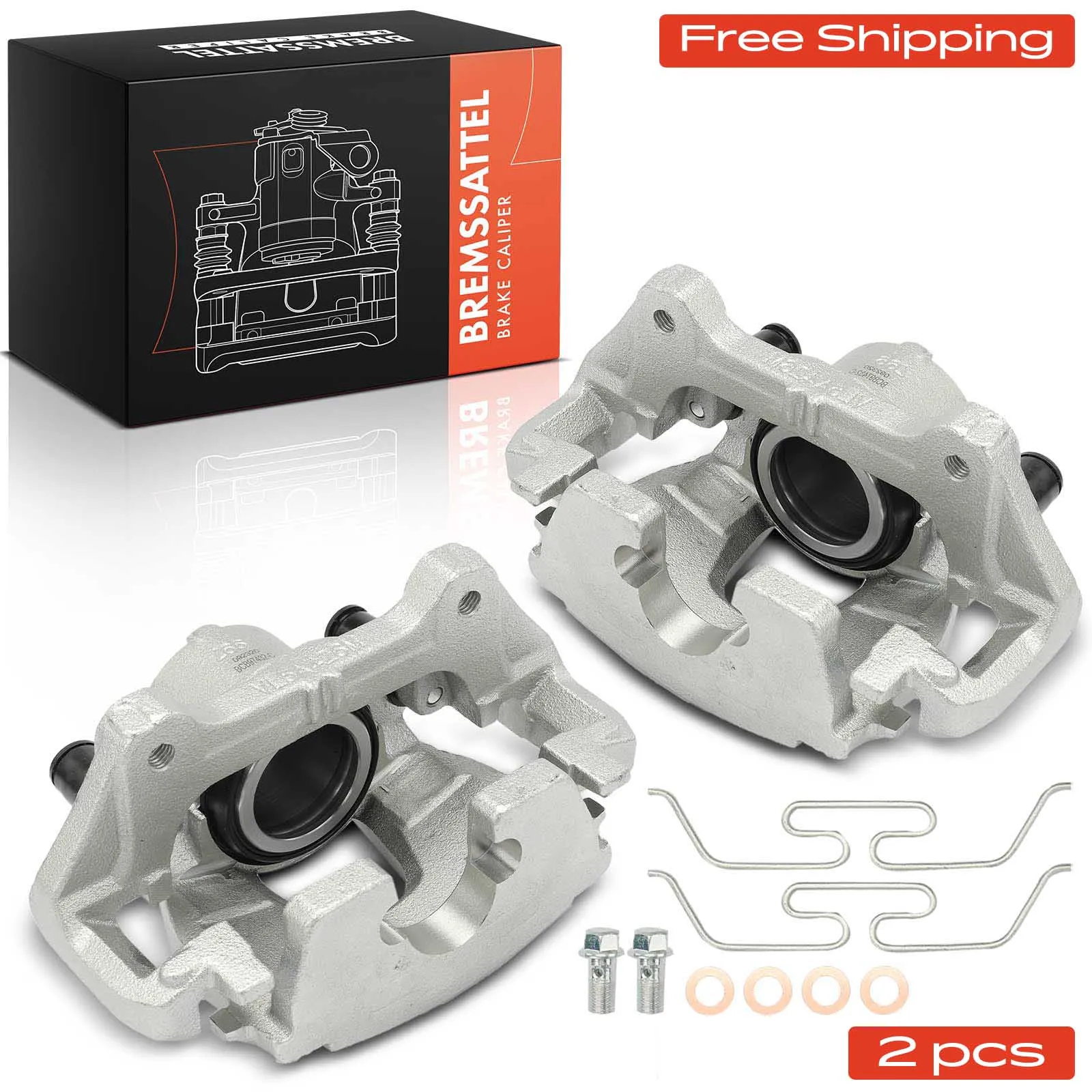 Étrier de frein Frankberg 2X pour essieu avant de Land Rover Discovery Sport Van Range Evoque Lr061370 19-B7432 Lr061369 19-B7433