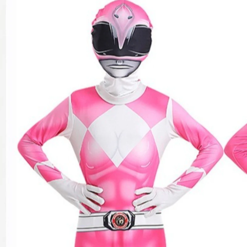 Kids Superhero Cosplay Power Samurai Sentai Shinkenger Rangers Costume Halloween Carnival Birthday Party Jumpsuit Zentai Suit
