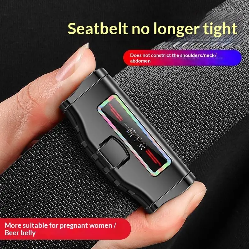 Car Seat Belt Limiter Anti-Tightening Fixing Clip Premium Durable Long Lasting Safety Accessory for Pregnant Women