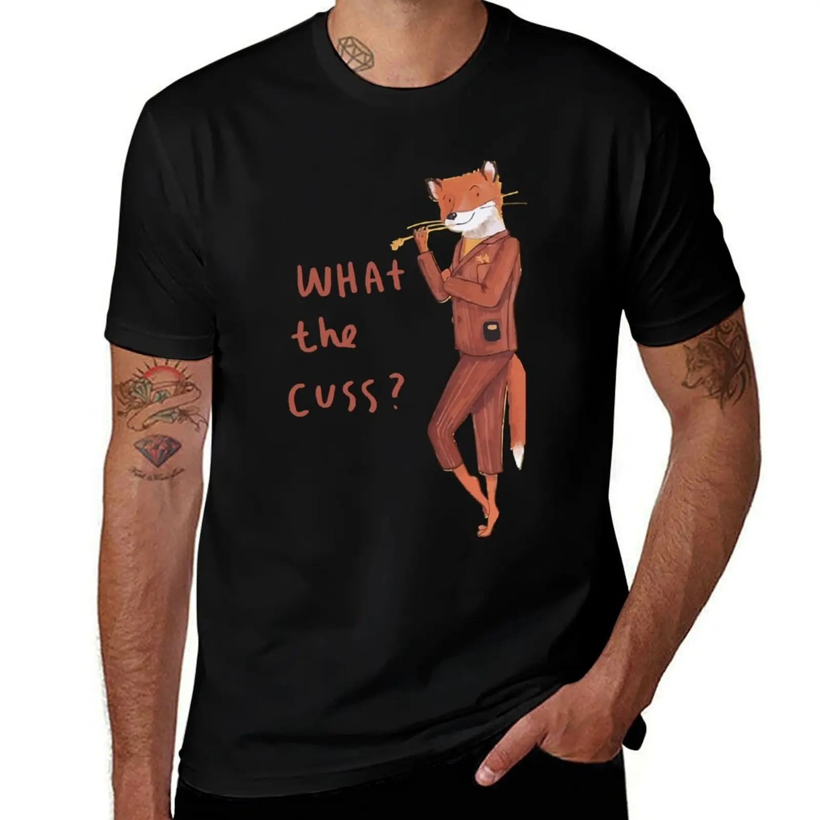 

Fantastic Mr Fox T-Shirt summer top oversizeds mens shirts graphic tee