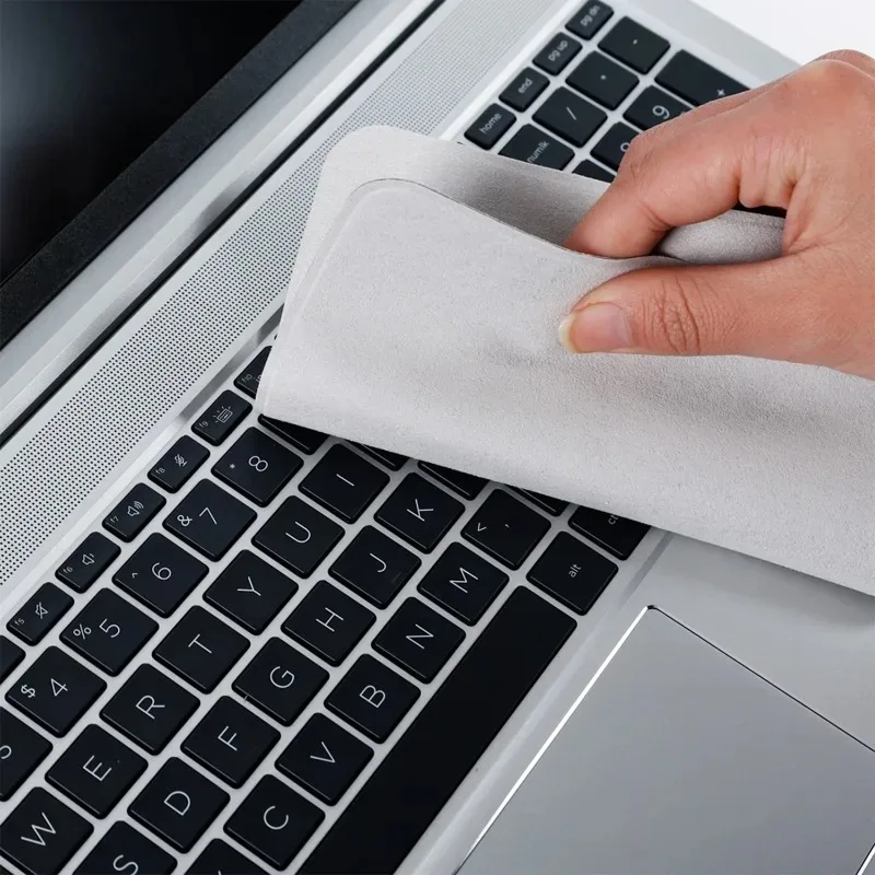Paños de pulido para Apple iPhone iPad MacBook IWatch paños de limpieza de microfibra suave de doble capa toallita limpiadora de pulido de pantalla