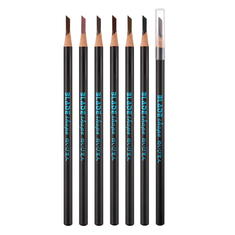 1PC Waterproof Eyebrow Pencil Tattoo Cosmetics Makeup Eyebrows Tint Stencil Eye Brow Pencil Enhancers Microblading Eyebrow Pen