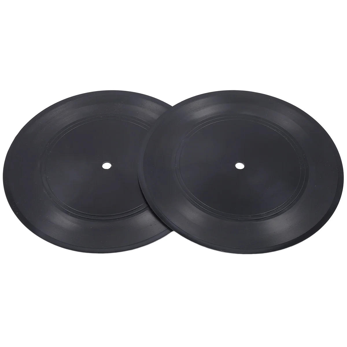 Puste płyty winylowe 7-calowe płyty CD do dekoracji pokoju CD Dekoracje ścienne Płyty winylowe Dekoracje Czarne fałszywe płyty Dekoracje (12 sztuk)