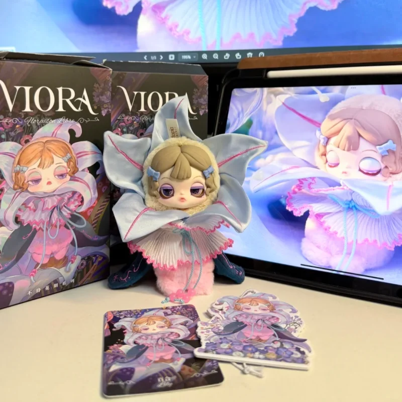 

Viora Super Vitality Factory Trendy Blind Box Plush Doll Pendant Cute Toy for Girls Birthday Gift Not Waiting for Flowering