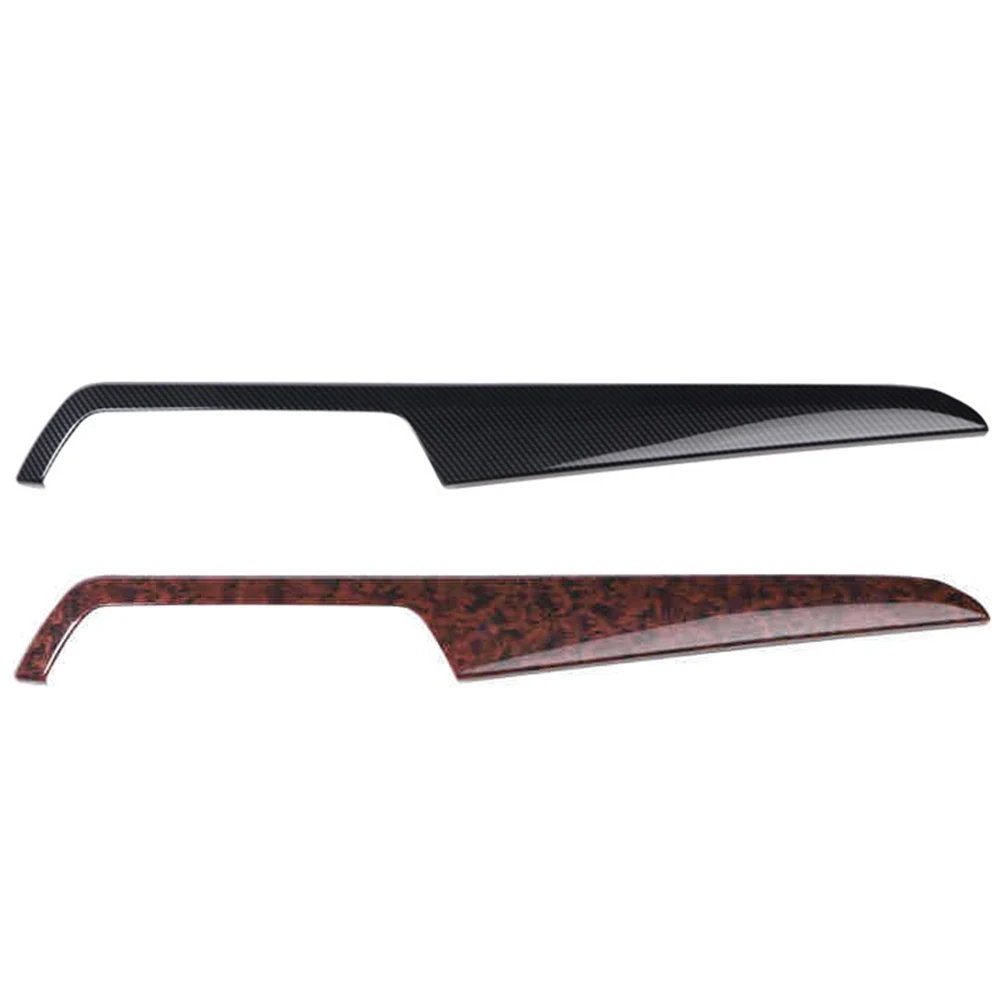 Trim Parts For Mercedes Benz W204 C-Class 2010-2013 Red Wood Grain Center Console Dash Stirp Trim Parts Accessories