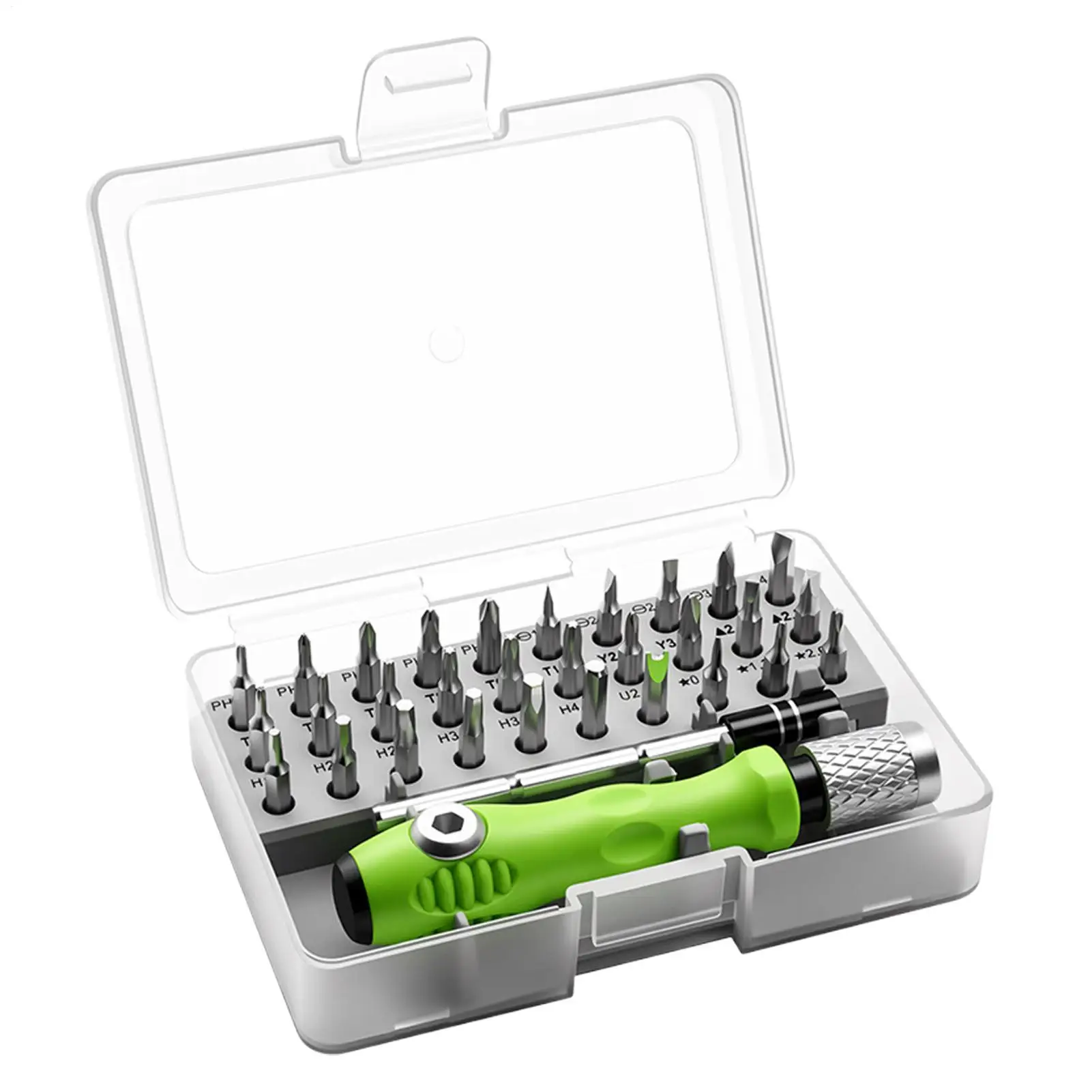 32-in-1 Manueller Präzisions-Schraubendreher-Werkzeugsatz Multifunktionales Reparaturset für Telefon-, Computer- und Elektronik-Reparaturen – Detail 14
