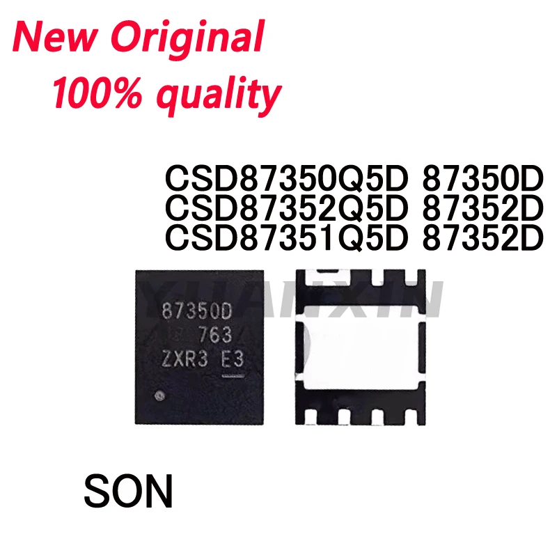 5/PCS New Original CSD87350Q5D 87350D  CSD87352Q5D 87352D CSD87351Q5D 87352D SON chip  In Stock